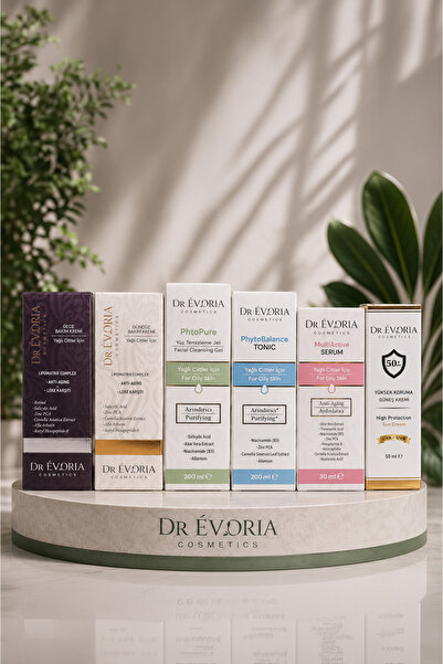 DR EVORİA COSMETICS Yağlı Ciltler Bakım Seti - 2