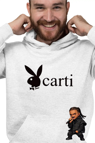 OEM Ανδρικό Φούτερ Playboi Carti Bunny