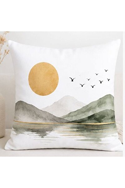KADOREX DESIGN Modern Abstract and Nature Landscape Pattern Decorative Throw ...