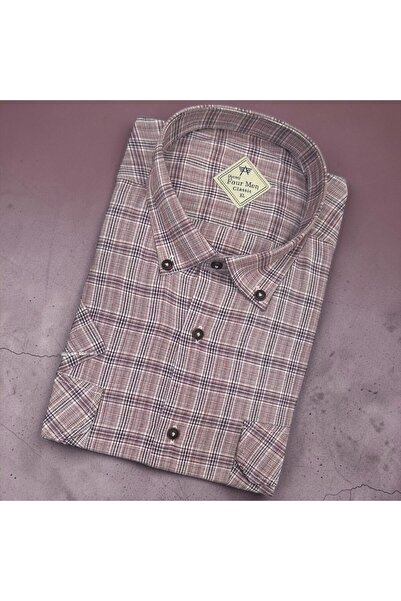 EREN STYLE Linen Classic 100% Cotton Short Sleeve Anti-Sweat Shirt