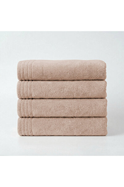 Donetella Pack of 4 Hand Towels 50x90 cm – 330 GSM Microfiber, Soft, Absorben...