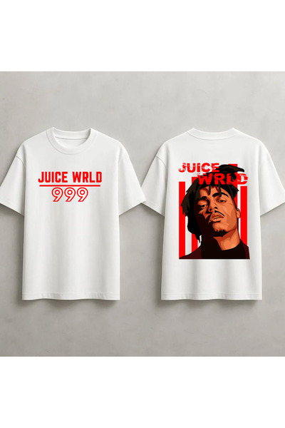 STİL-X Tricou oversize unisex Juice World, imprimat, 100% bumbac