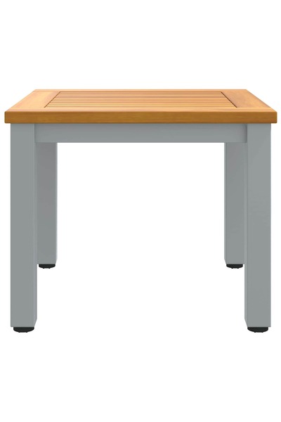vidaxl Masă de exterior și Gri 45 x 45 x 38 cm