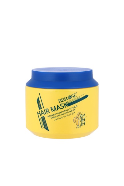 BBROSE Banana & Rice Hair Mask Cream 1000ml - For Healthier & Silkier Hair