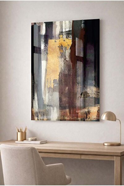 Zevahir Mobilya Dekorasyon Tablou decorativ modern din sticlă temperată, cu t...