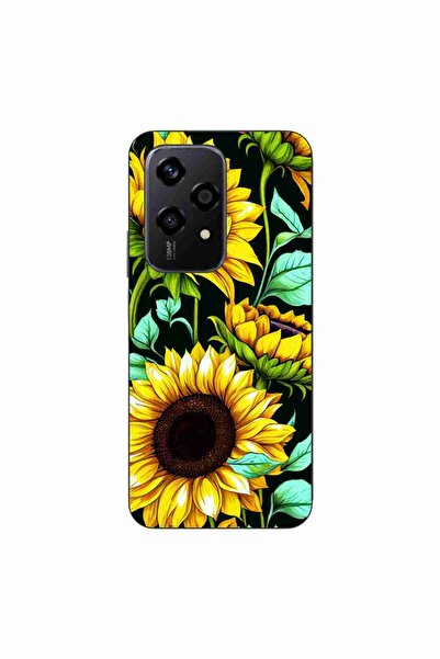 OEM Husa compatibila cu Honor 200 Lite Silicon Gel Tpu Model Floarea Soarelui AI