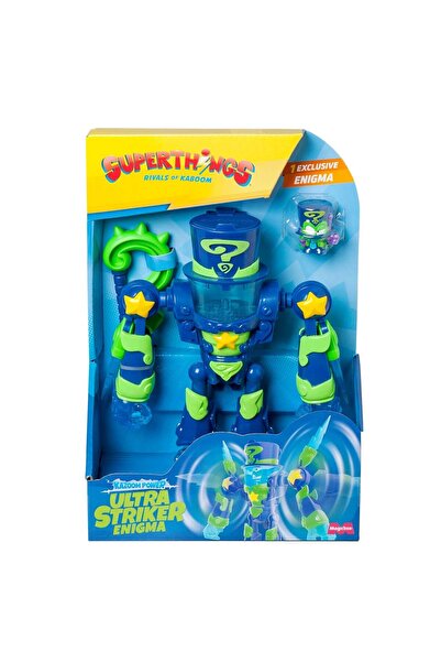 SuperThings Robot cu figurina, Superthings, Ultra Striker Enigma