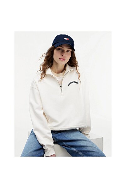 Tommy Hilfiger Heritage Core 5 Kadın Mavi Şapka (AW0AW16991-C1G)