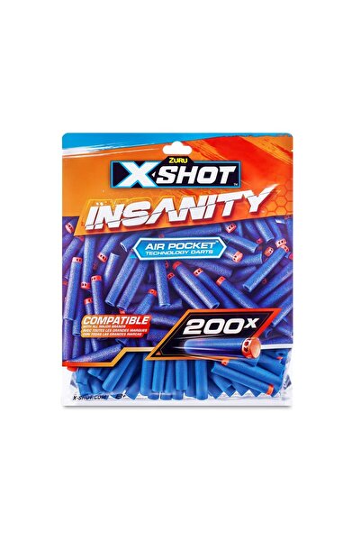 X-Shot Set of 200 projectiles, X-Shot, Insanity, Air Pocket