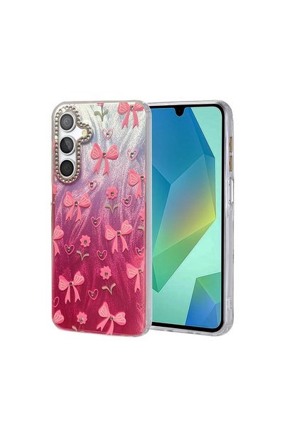 OEM Samsung Galaxy A15 4g Case Blade Mirrored Pattern Cover - Pattern 3