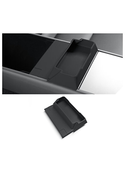 OLED GARAJ صندوق تخزين أمامي متوافق مع مسند الذراع لسيارة تيسلا موديل Y جونيب...