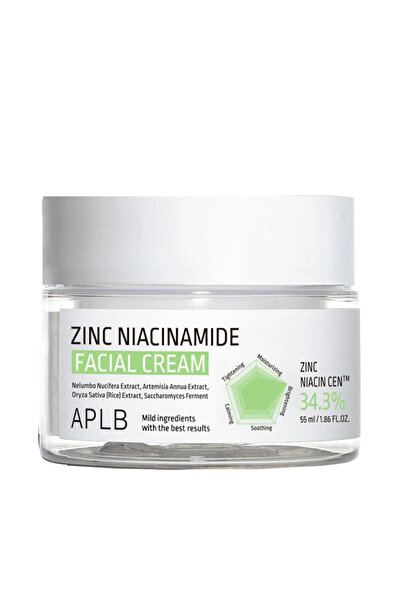 APLB CREMĂ FACIALĂ CU ZINC ȘI NIACINAMIDĂ – Cremă pentru echilibrarea sebumul...