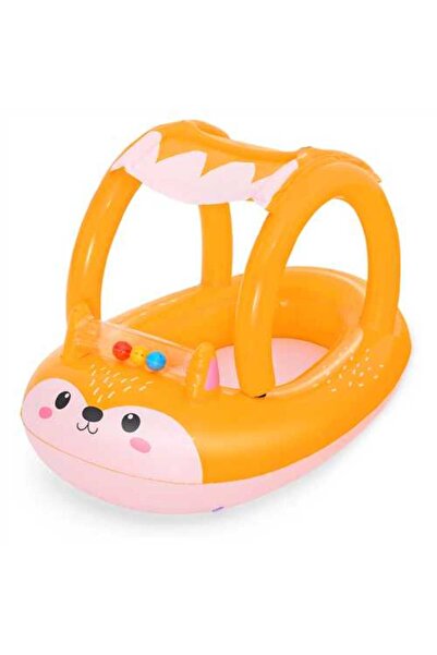 ideal STORE Gölgelikli Tenteli Çocuk Deniz Simiti Baby Float Bebek Deniz Simi...