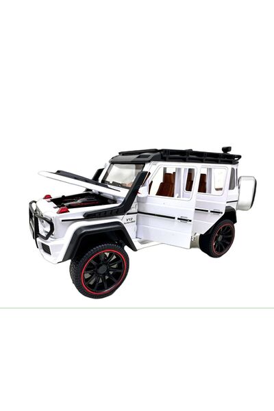 JPT Mercedes G-Class AMG 1:22 Diecast Alb