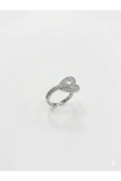 Mestore Big Heart Detailed Ring