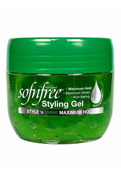 SOFN'FREE Style N Shine Maximum Hold Hair Gel, 250ml