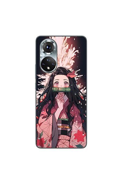 OEM Husa compatibila cu Honor 50 Silicon Gel Tpu Model Demon Slayer Nezuko