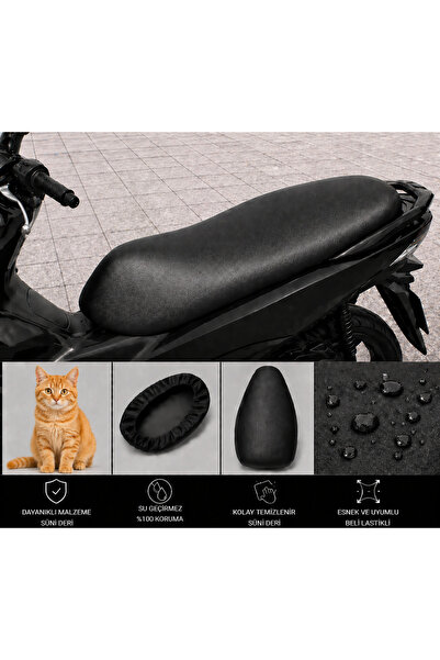 lawrenceshop Husa pentru șa motocicletei King Motor Arneb 150 Protecție imper...