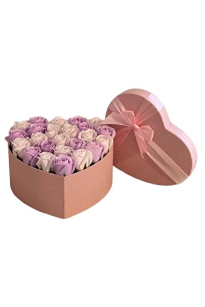 OEM Floral arrangement, Scented Roses, Soap, Pink/Purple