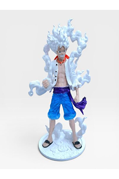 CRAFTEL One Piece Monkey D. Luffy Gear 5 Figür Anime Biblo Karakter Heykelcik...