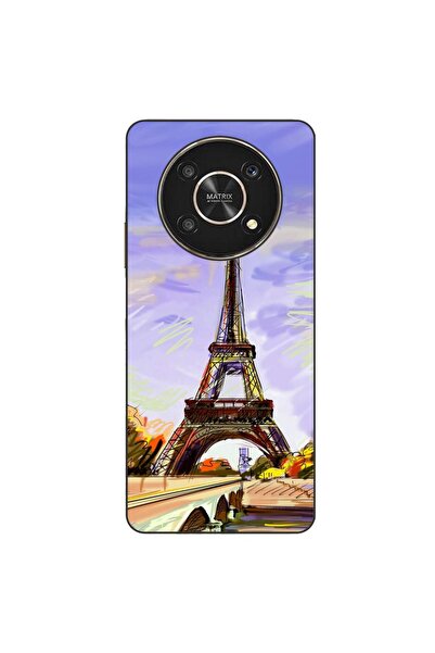 OEM Husa compatibila cu Honor X30 Silicon Gel Tpu Model Desen Turnul Eiffel