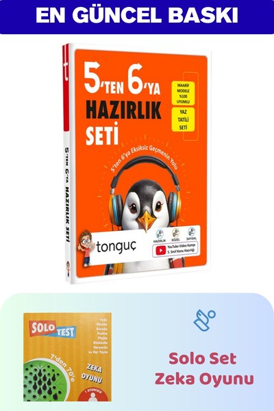 Tonguç Yayınları 5'ten 6'ya Hazırlık Seti - Solo Test