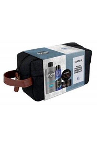 Syoss Set Cadou pentru Barbati - Sampon 440 ml + Pasta Modelatoare 100 ml + D...