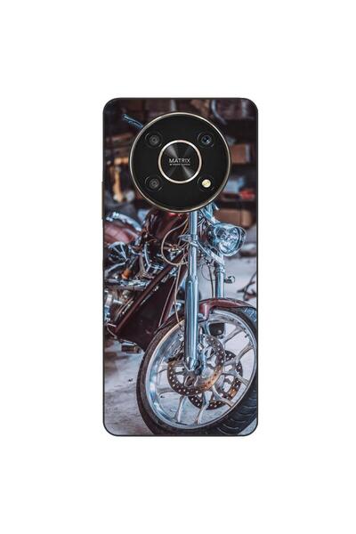 OEM Case compatible with Honor X30 Silicone Gel Tpu Model Harley Garage