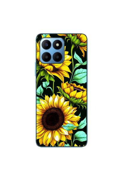 OEM Husa compatibila cu Honor X6 Silicon Gel Tpu Model Floarea Soarelui AI