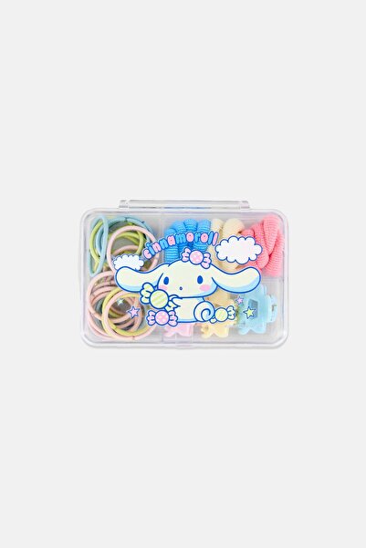 Cınnamoroll 39 Pieces Hair Elastics And Claw Clips Set, Multicolor