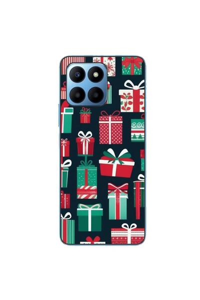 OEM Case compatible with Honor X6 Silicone Gel Tpu Model Christmas Gifts Pattern