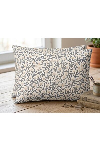 Zorluteks Taç Spring Patterned Flannel Fabric Cotton 2-Piece Pillowcase 50X70 cm