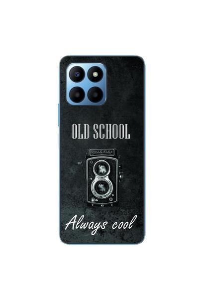 OEM Husa compatibila cu Honor X6 Silicon Gel Tpu Model Retro Camera