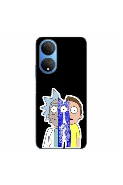 OEM Husa compatibila cu Honor X7 Silicon Gel Tpu Model Rick And Morty Connected