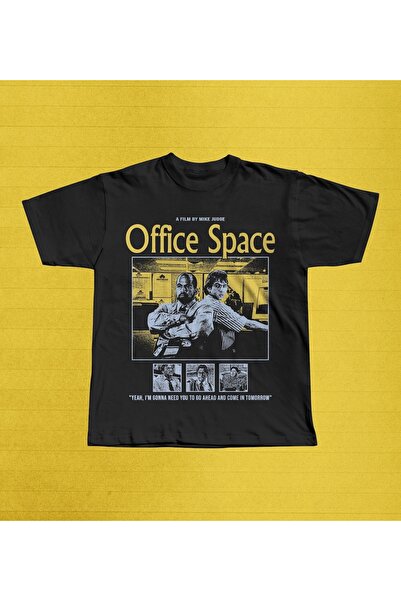 Grafftee Clothing Office Space Printed Unisex Oversize T-Shirt