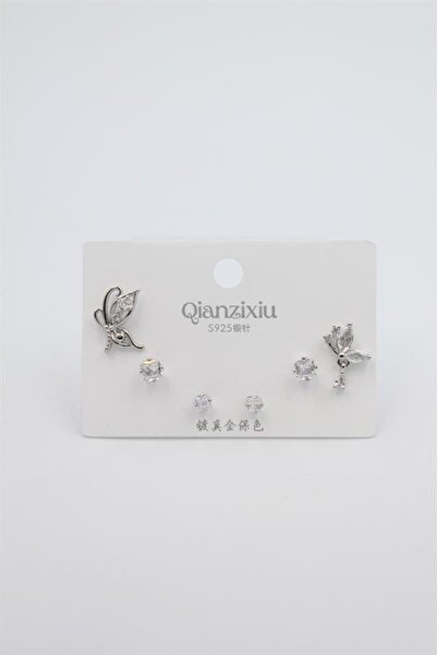 atastore2017 Multiple Set Earrings - Silver