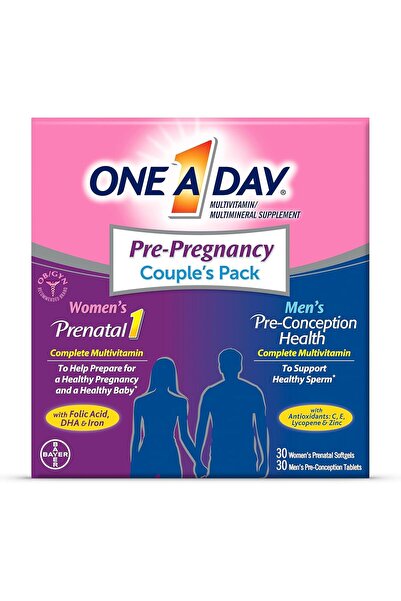 One A Day Men's & Women's Pre-Pregnancy Multivitamin including Vitamins A, C,...