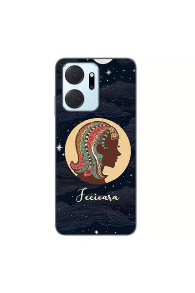 OEM Husa compatibila cu Honor X7a Silicon Gel Tpu Model Horoscop Fecioara