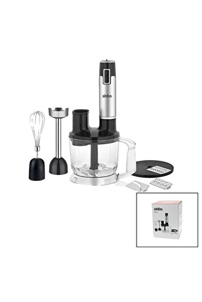 Greathings SİNBO SHB-3186 (TURBO) MULTİ BLENDER SETİ (DOĞRAYICI& MİKSER& BLEN...
