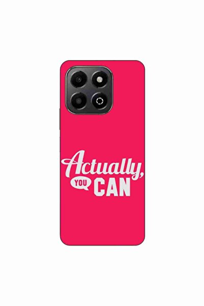 OEM Θήκη συμβατή με Honor X6b από σιλικόνη gel TPU με σχέδιο/μήνυμα  "Πραγματ...