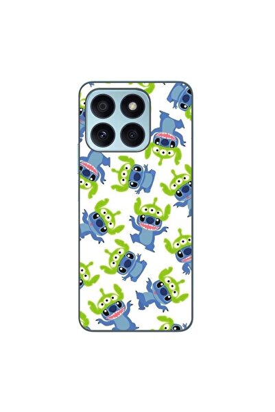 OEM Husa compatibila cu Honor X8b Silicon Gel Tpu Model Stitch Pattern With G...