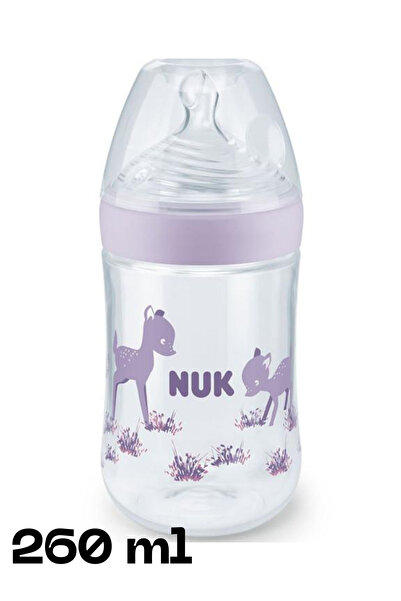 Nuk Nature Sense Thermometer Baby Bottle with Temperature Indicator (m) for B...