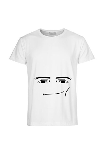 Hediye Vakti Funny Digital Character Facial Expression Matching T-Shirts - Unisex Couple Tshirt Set