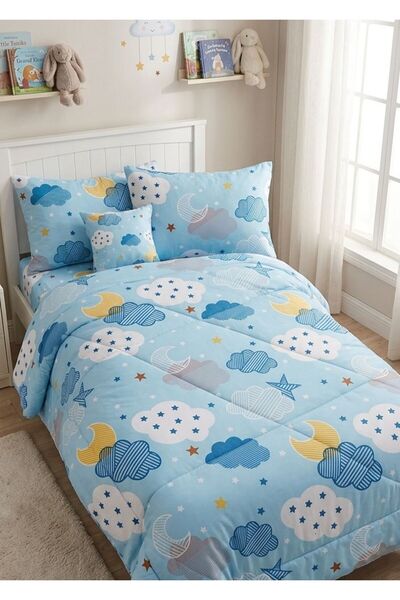 Generic Baby Bedspread Summer Cartoon Stuffed 3-Piece Set-120*200-3-Piece Bab...