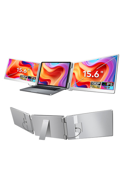 Extralink Smart Life S10 Monitoare portabile pentru laptop de 15.6 ", 2 monit...