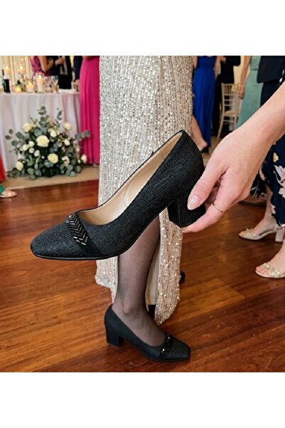 Nur Rose Pantofi de damă, negri, cu piatră, strălucitori, casual, anatomici, ...