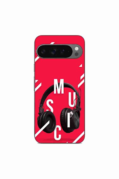 OEM Husa compatibila cu Google Pixel 9 Pro XL Silicon Gel Tpu Model Music Hea...