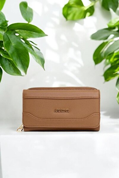 Armine Practical Shoulder Strap Modern Daily Bag Brown Women's Bag