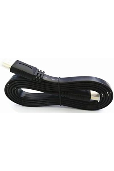 Yıldızan TTKTEKNOLOGY 9549 كابل HDMI مسطح ونحيف بطول 0.3 متر متوافق مع 4k Ful...