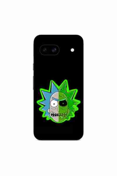 OEM Калъф, съвместим с Google Pixel 8A, силиконов гел TPU модел Рик и Морти И...